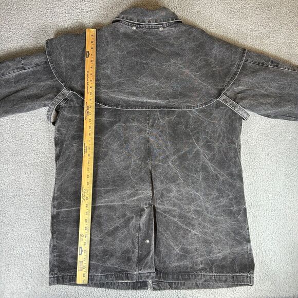 The Australian Outback Collection Western Oilcloth Duster Jacket Coat Men XL USA - Picture 10 of 13